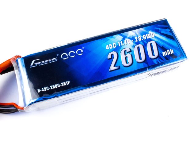 Акумулятор Gens Ace 2600mAh 3S 45C, Світлина 1