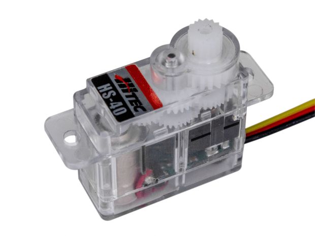 Сервомеханізм аналоговий Hitec HS-40 4.8g/0.6kg/0.12sec (4.8В), Світлина 1