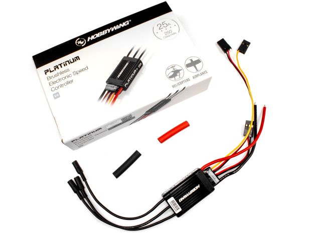 Регулятор безколекторний Hobbywing Platinum 25A V4, Світлина 4