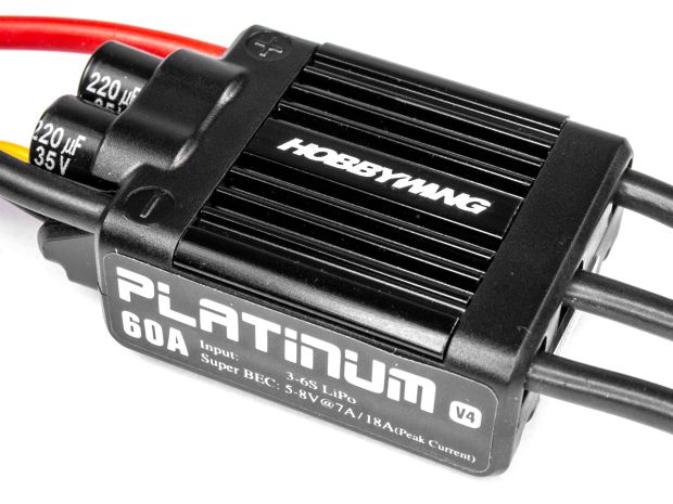 Регулятор безколекторний Hobbywing Platinum 60A V4, Світлина 2