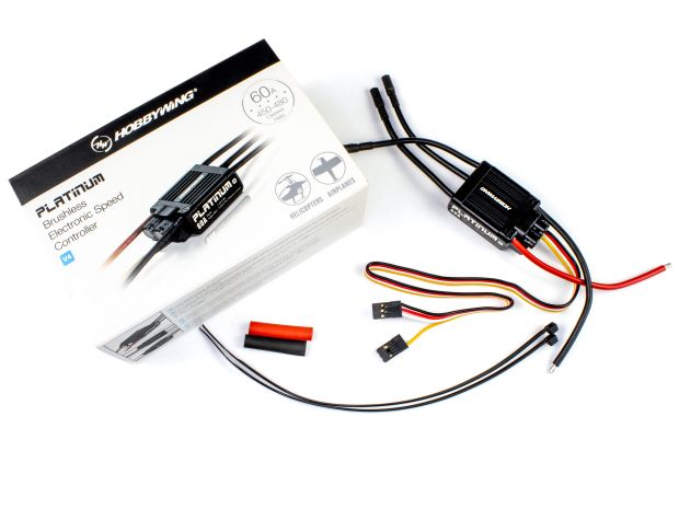 Регулятор безколекторний Hobbywing Platinum 60A V4, Світлина 4