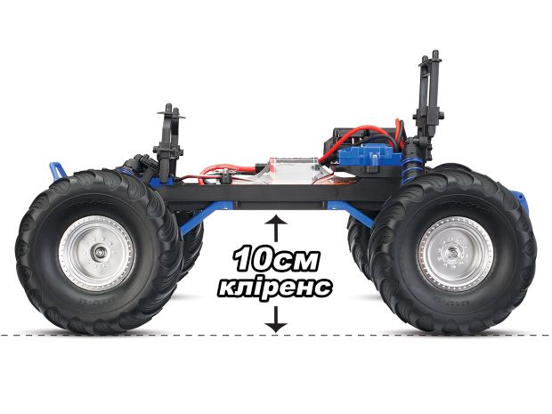 Автомодель монстр 1/10 Traxxas Skully RTR, Фото 4