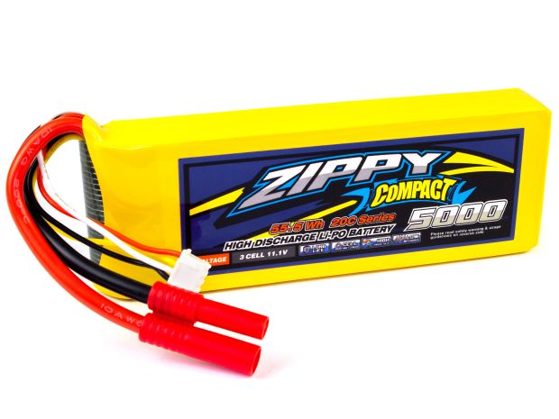 Акумулятор ZIPPY Compact 5000mAh 3S 20C, Світлина 1