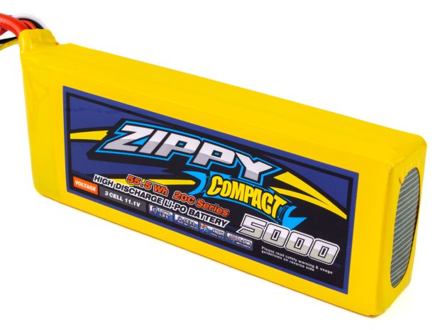 Акумулятор ZIPPY Compact 5000mAh 3S 20C, Світлина 2