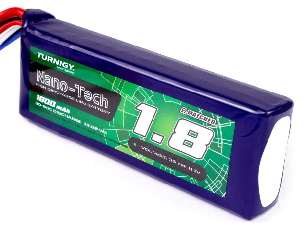 Акумулятор Turnigy nano-tech 1800mAh 3S 30C, Світлина 2