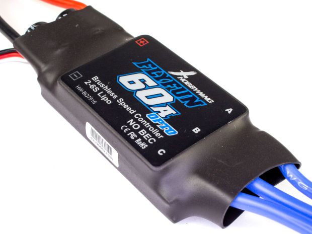 Регулятор безколекторний Hobbywing FlyFun 60A OPTO V4, Світлина 2