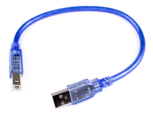Кабель USB-USB Type B (300мм), Світлина 1