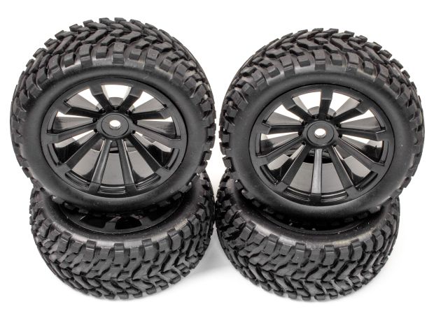 Комплект коліс Rally-X 76мм 1/10 (4шт), Світлина 1