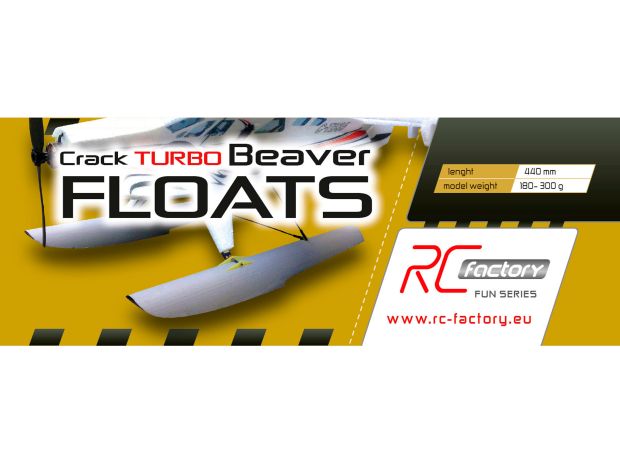 Поплавки для авіамоделі Crack Turbo Beaver, Світлина 4