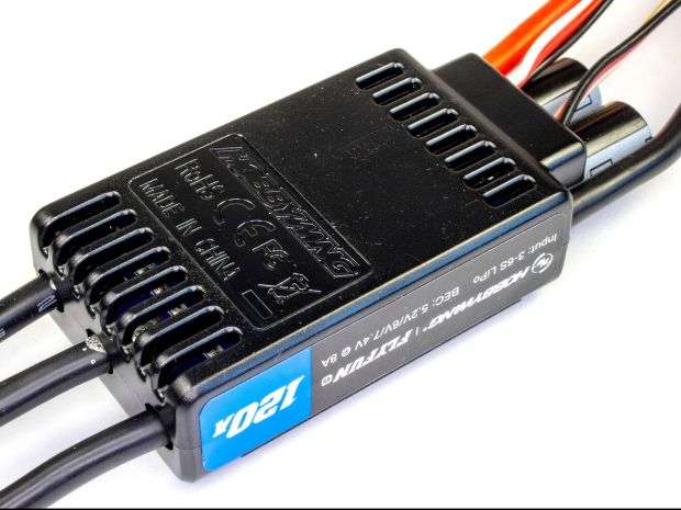 Регулятор безколекторний Hobbywing FlyFun 120A V5, Світлина 3