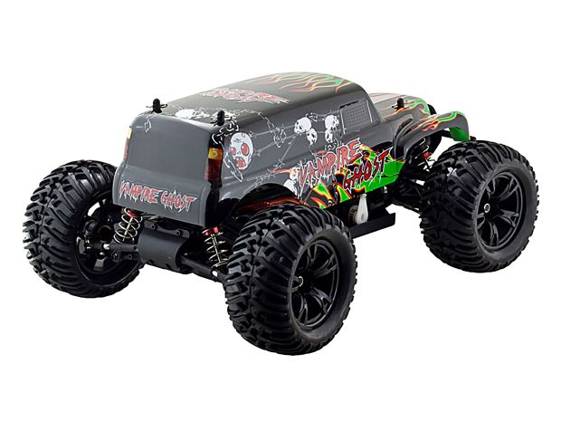 Автомодель колекторна 1/10 SST Stadium Truck (чорно-зелена) RTR, Світлина 2
