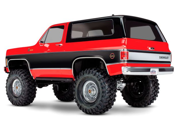 Автомодель краулер Traxxas Chevrolet Blazer K5 1/10 RTR (82076-4 Red), Світлина 4