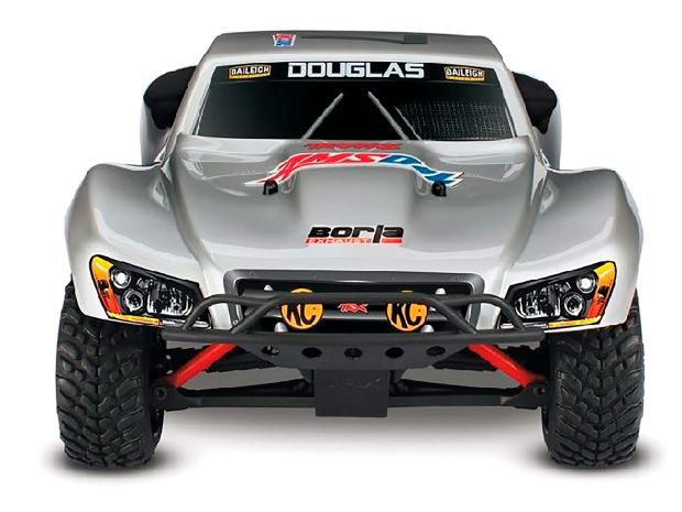 Автомодель шорт-корс Traxxas Slash 4x4 4WD 1/16 RTR (70054-1 Silver), Світлина 2