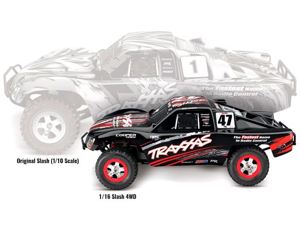 Автомодель шорт-корс Traxxas Slash 4x4 4WD 1/16 RTR (70054-1 Silver), Світлина 9