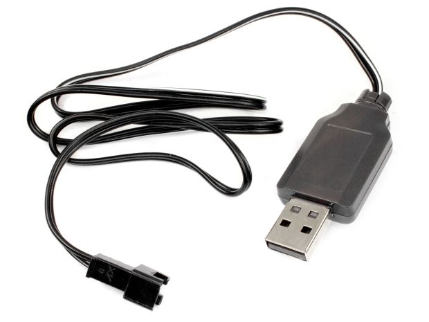 USB зарядний пристрій для NiMH/NiCd акумуляторів (4 елементи), Світлина 1