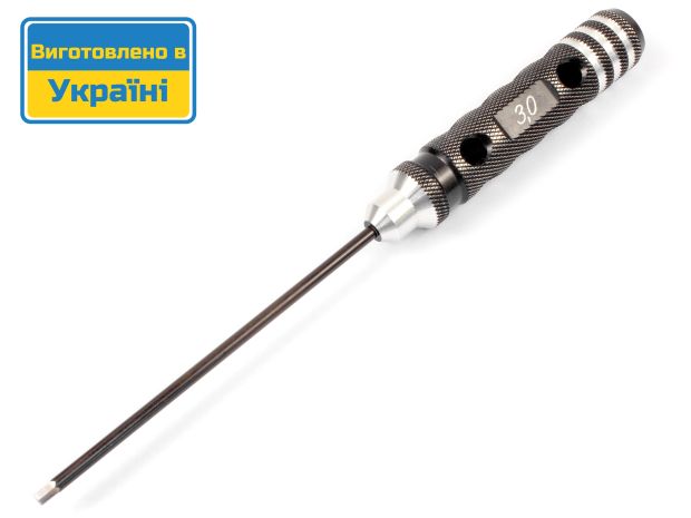 Викрутка шестигранник KV 3.0мм (полегшена ручка), Світлина 1