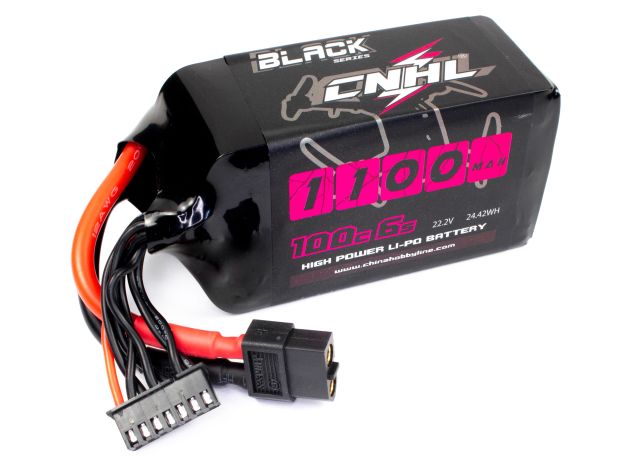 Акумулятор CNHL 1100mAh 6S 100C (Black Series), Світлина 1