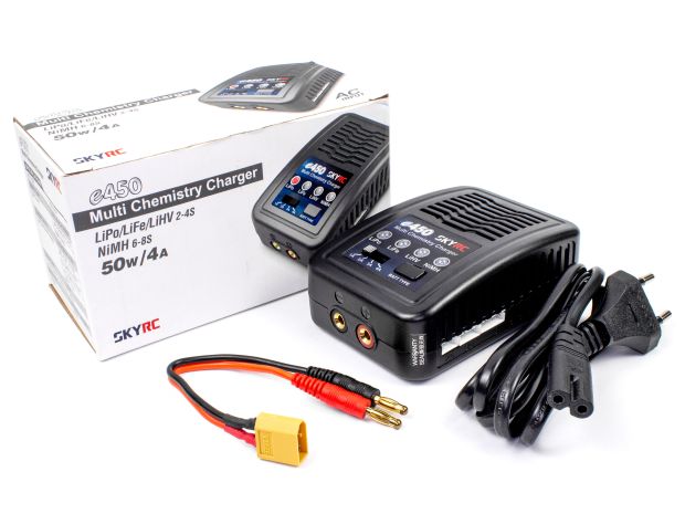 Зарядний пристрій SkyRC e450 50W 4A, Світлина 4