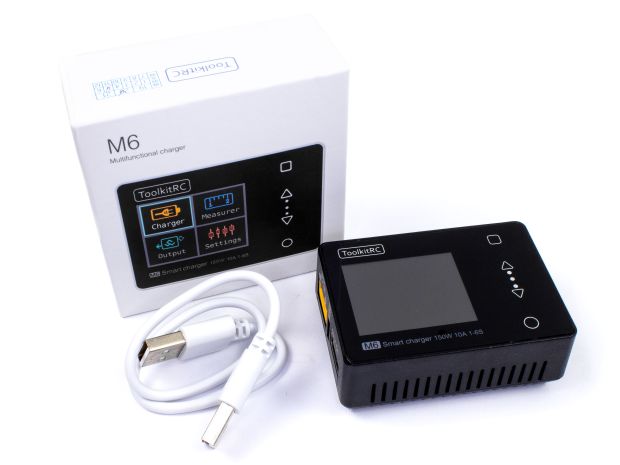 Зарядний пристрій ToolkitRC M6 V2 150W 10A, Світлина 7