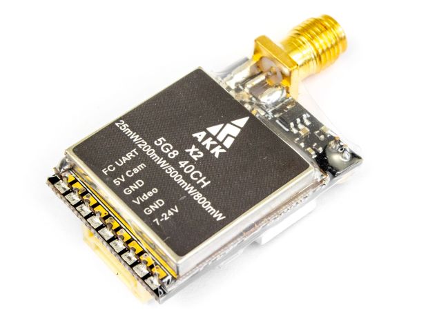 Відеопередавач AKK X2-S 5.8GHz 800mW, Світлина 1