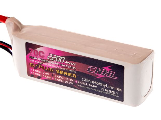Акумулятор CNHL 2200mAh 3S 70C (G+ Plus Series), Світлина 2