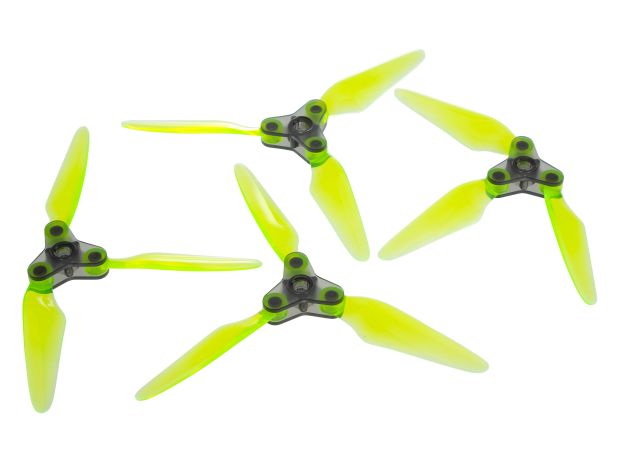 Комплект складних пропелерів для квадрокоптера Dalprop Fold F5 (Crystal Green), Світлина 1