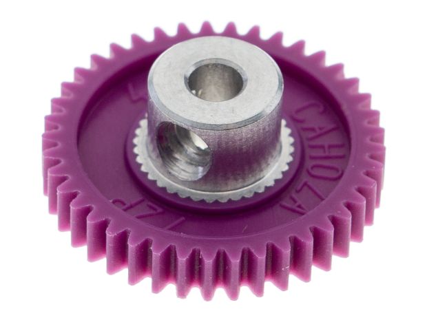 Шестерня (спур) Cahoza Highly Durable 40T 72P на вісь 2.37мм #5-B, Світлина 1