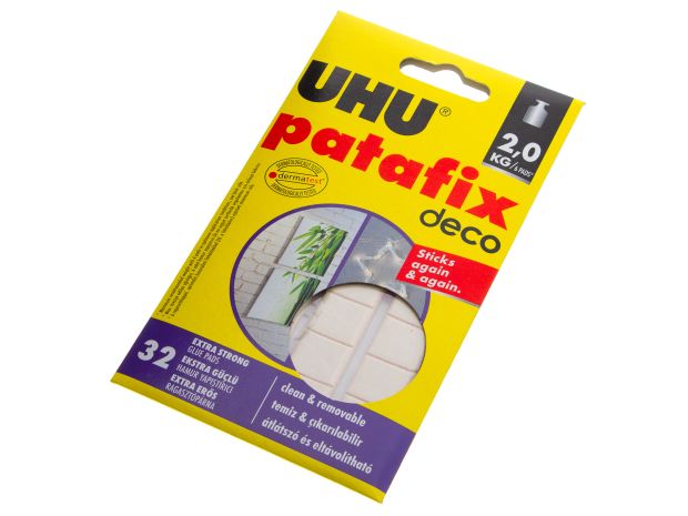 Фіксуючі подушечки UHU Patafix Homedeco (2кг), Світлина 1