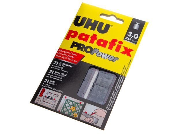 Фіксуючі подушечки UHU Patafix PROPower (3кг), Світлина 1
