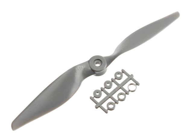 Пропелер зворотного обертання Gemfan 9x6R (Gray), Світлина 1
