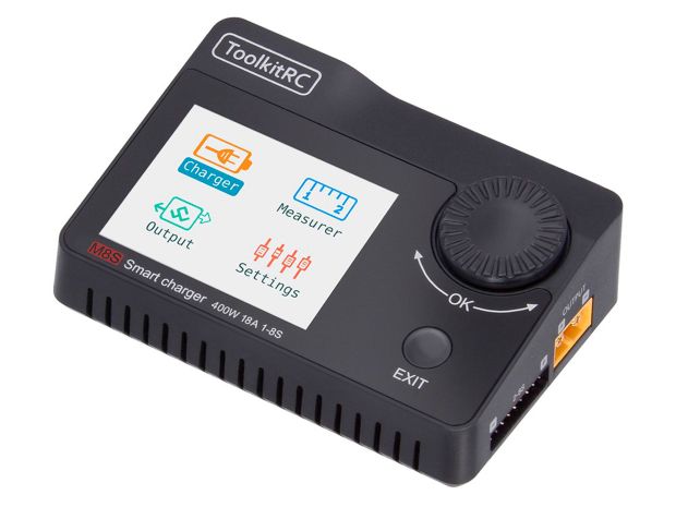 Зарядний пристрій ToolkitRC M8S 400W 18A, Світлина 1