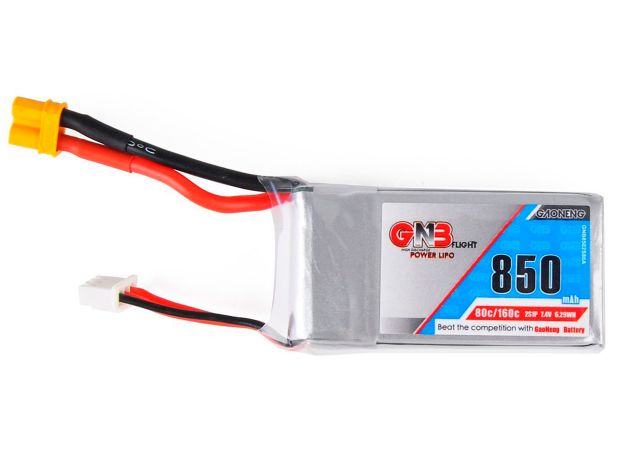 Акумулятор Gaoneng GNB 850mAh 2S 80C, Світлина 1