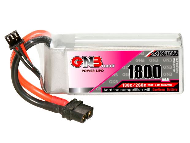 Акумулятор Gaoneng GNB 1800mAh 2S 130C, Світлина 1