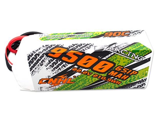 Акумулятор CNHL 9500mAh 6S 90C EC5 (Racing Series), Світлина 1