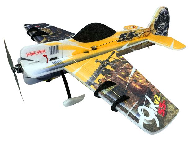 Модель для 3D-пілотажу Crack Yak 55 (жовта), Світлина 1
