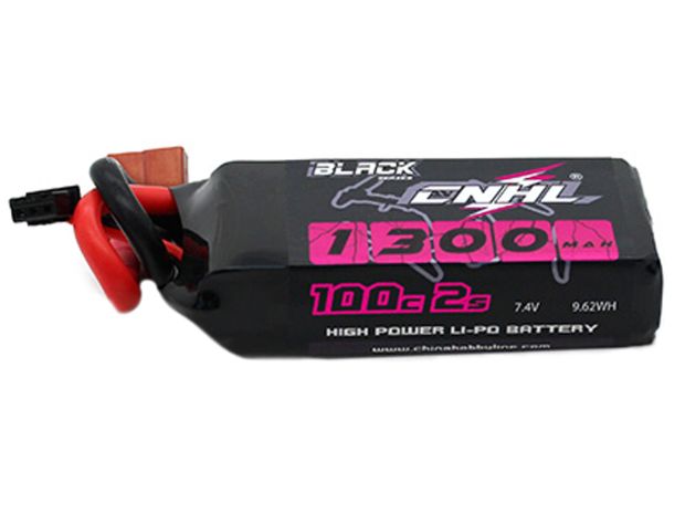 Акумулятор CNHL 1300mAh 2S 100C (Black Series), Світлина 1