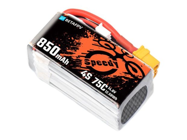 Акумулятор BetaFPV XT60 850mAh 4S 75C, Світлина 1