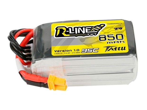 Акумулятор TATTU R-Line V1.0 850mAh 4S 95C, Світлина 1