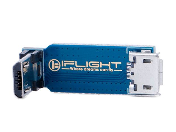 Кутовий адаптер iFlight Micro-USB (мама-папа), Світлина 1