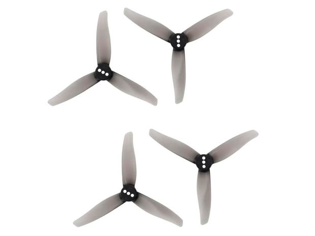 Комплект пропелерів Gemfan Hurricane 3016 (Clear Gray), Світлина 1
