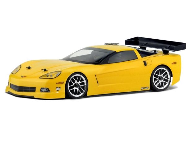 Корпус Chevrolet Corvette C6 1/10 (HPI 17503) прозорий, Світлина 1