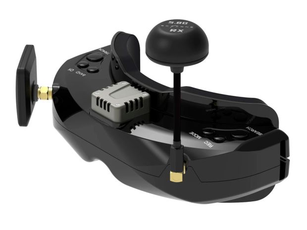 Окуляри Skyzone SKY02O OLED FPV (чорні), Світлина 1