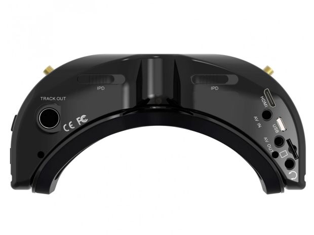 Окуляри Skyzone SKY02O OLED FPV (чорні), Світлина 3