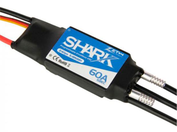 Регулятор швидкості ZTW Shark 40A з водяним охолодженням, Світлина 1