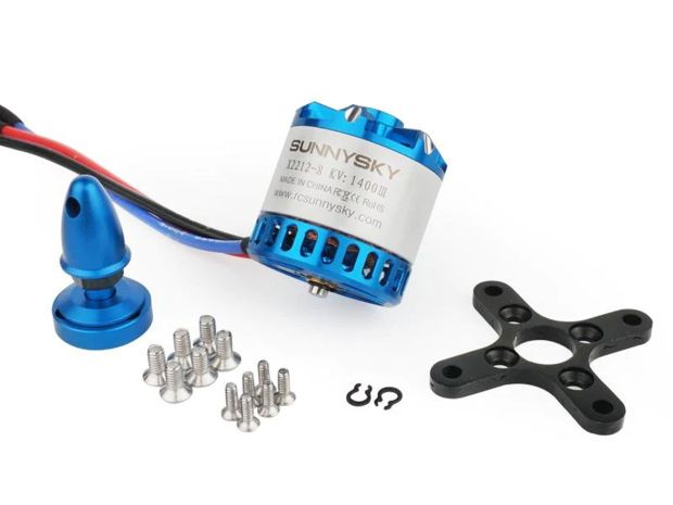 Двигун безколекторний SunnySky X2212-980kv V3 (довгий вал), Світлина 4