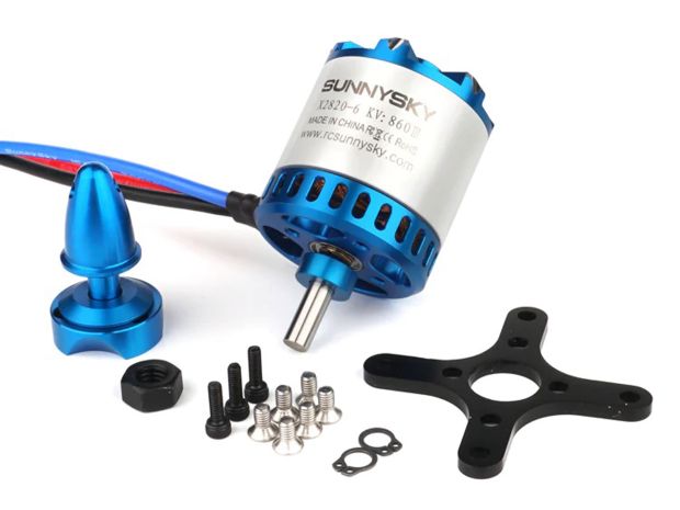 Двигун безколекторний SunnySky X2216-950kv V3 (довгий вал), Світлина 3