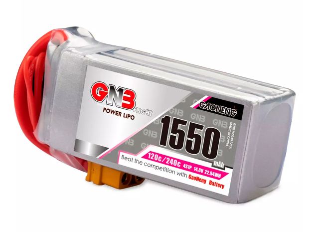 Акумулятор Gaoneng GNB 1550mAh 4S 120C, Світлина 2