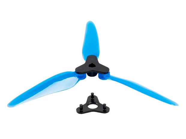 Комплект складних пропелерів для квадрокоптера Dalprop Fold V2 F5 (Crystal Blue), Світлина 2