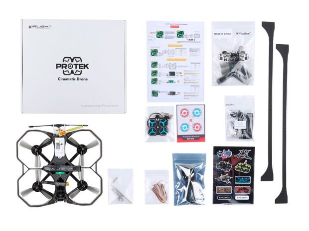 Квадрокоптер iFlight ProTek35 CineWhoop 4S з цифровою відеосистемою Vista (ELRS 2.4ГГц), Світлина 8