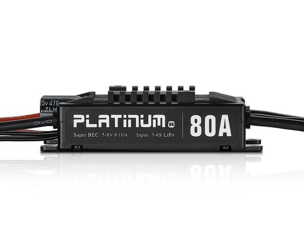 Регулятор безколекторний Hobbywing Platinum 80A V4, Світлина 2